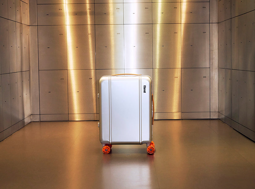 Floyd初のアルミニウム製キャビンケース「CABIN ALUMINUM/Silverglider」9月12日発売